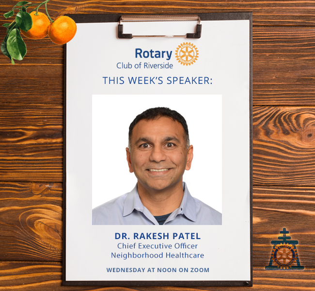 Meeting May 19, 2021 – Dr. Rakesh Patel