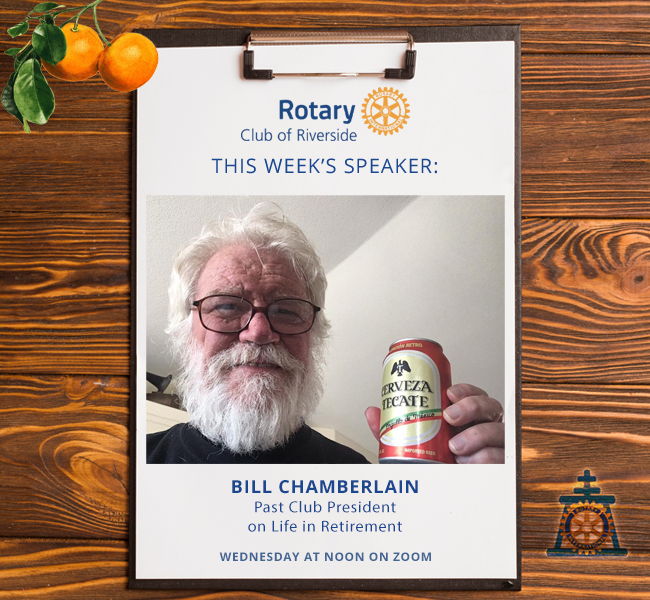 Meeting June 2, 2021 – Bill Chamberlain